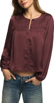 Lucky Brand Satin Top