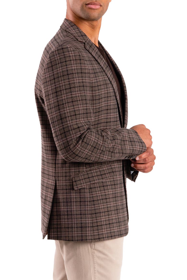 Plaid Sport Coat, Alternate, color, TAN