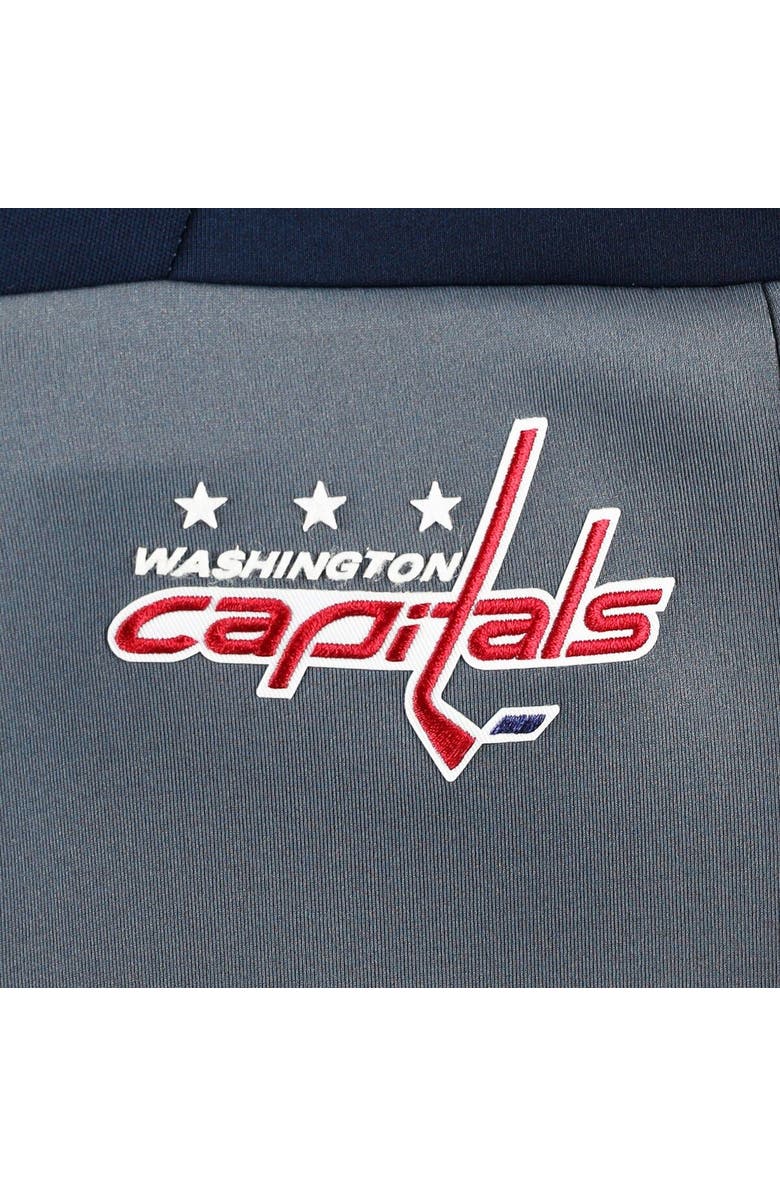 ANTIGUA Women's Antigua Navy/Gray Washington Capitals Protect Full-Zip Jacket, Alternate, color, Navy