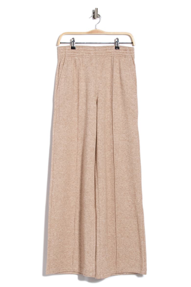 Harper High Waist Wide Leg Pants, Alternate, color, HEATHERED CAMEL
