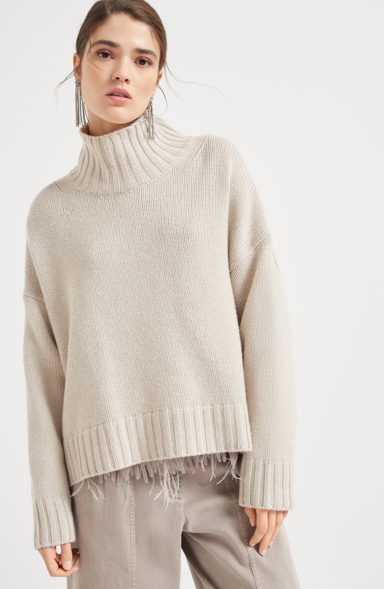 Brunello Cucinelli Turtleneck sweater, Alternate, color, 