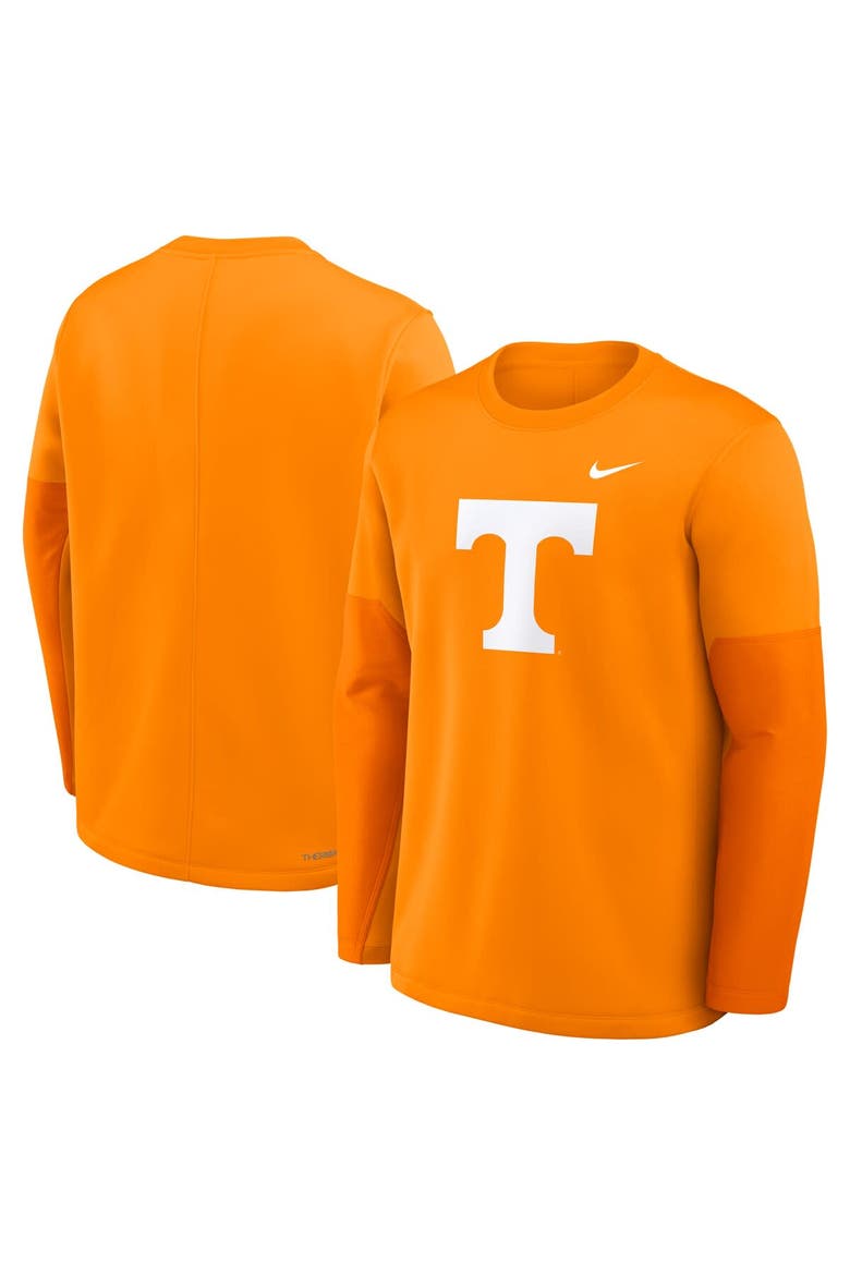 Men's Nike Tennessee Orange Tennessee Volunteers 2025 Sideline Coach Performance Long Sleeve T-Shirt, Alternate, color, Tennessee Orange