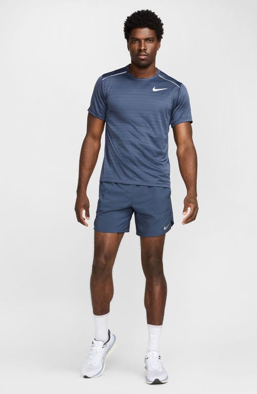 Nike Men's Stride Dri-fit 7" 2-in-1 Running Shorts In Thunder Blue