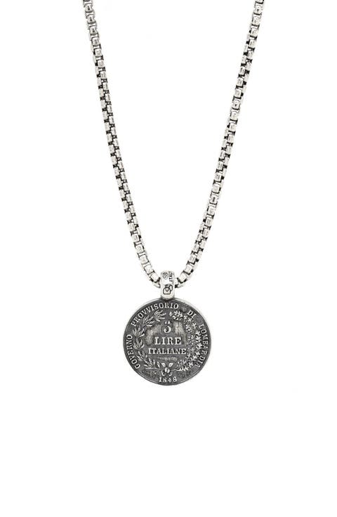 Ancient Coin Pendant Necklace