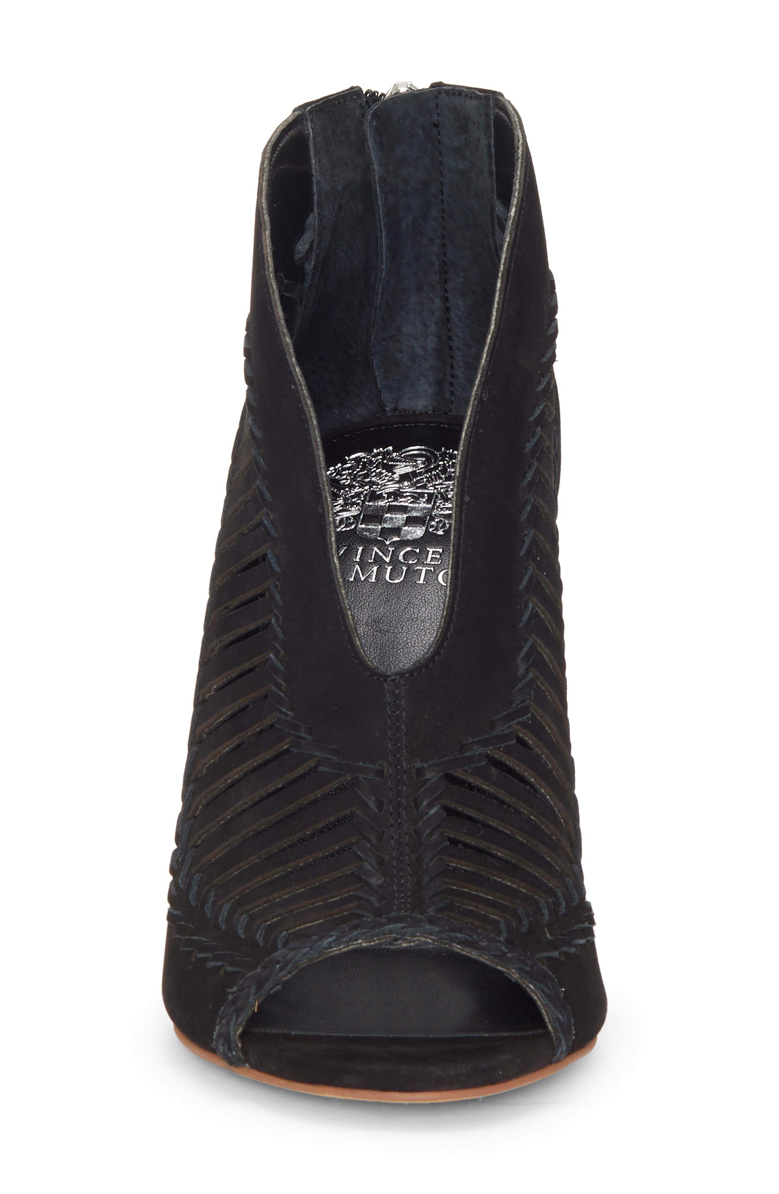 Vince Camuto Acha Cutout Peep Toe Bootie, Alternate, color, 