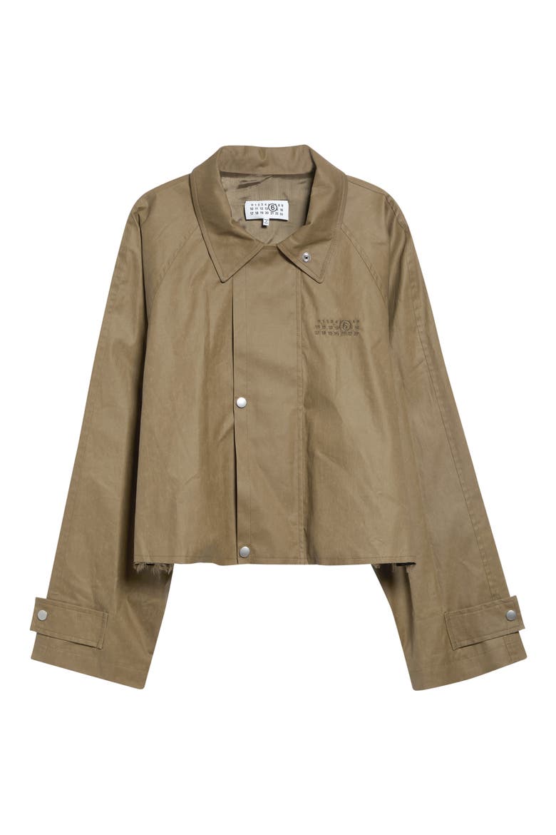 Cropped Sports Jacket, Main, color, KHAKI