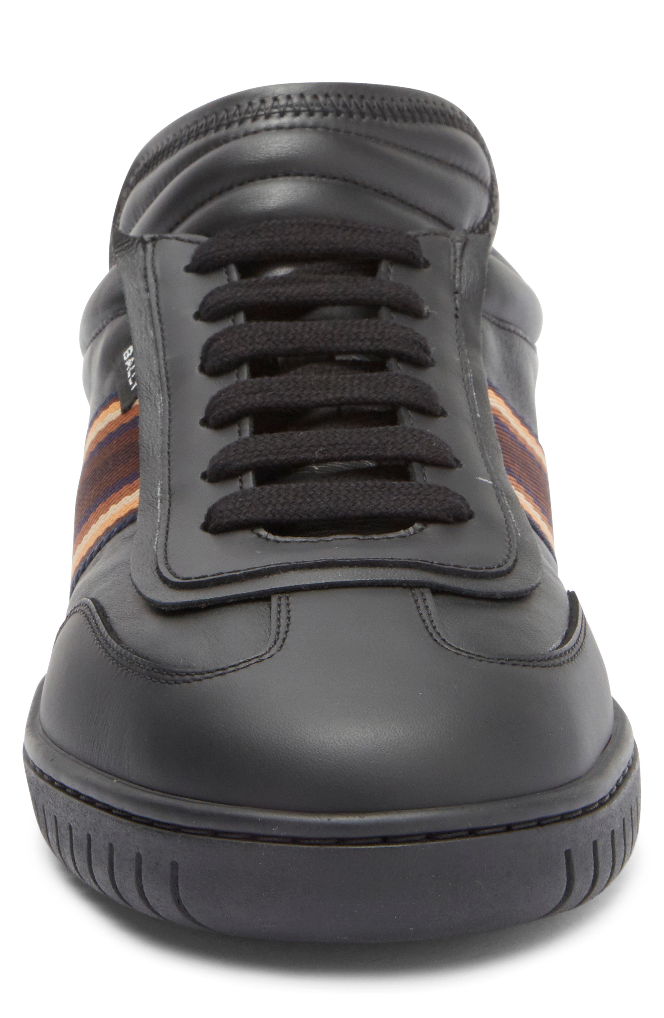 Bally Parrel Lace-Up Sneaker, Alternate, color, Black/ Brown