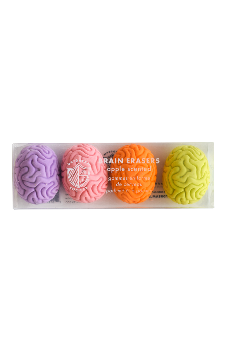 Daydream Society Brains Eraser Set, Main, color, Assorted Pre-Pack