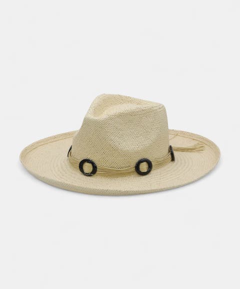 Angela Straw hat