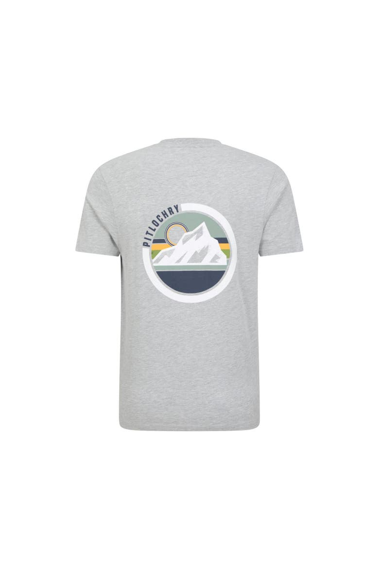 Pitolchry Mountain Cotton T-Shirt, Alternate, color, Gray