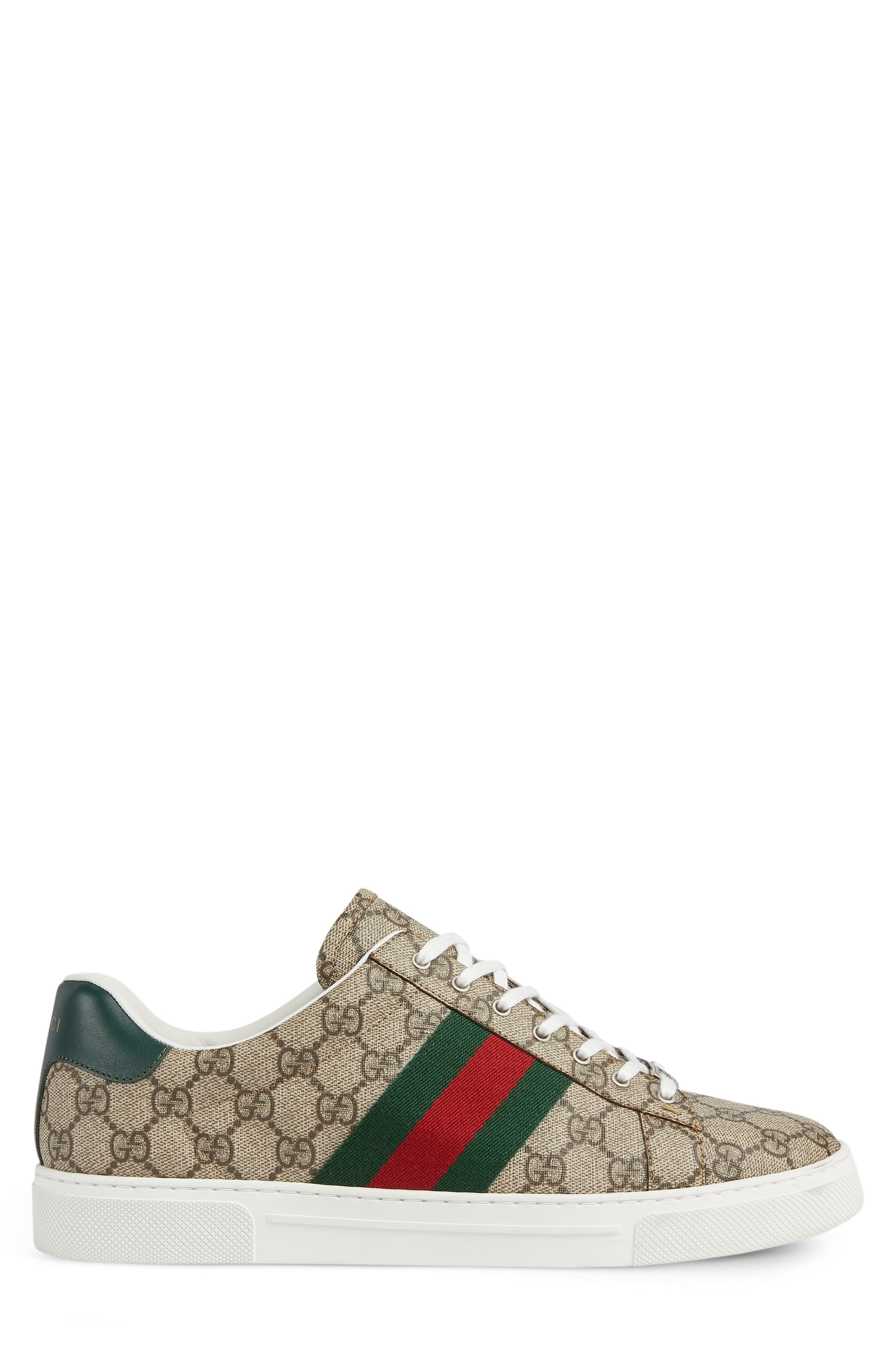 Ace Sneaker, Alternate, color, BEIGE EBONY GREEN