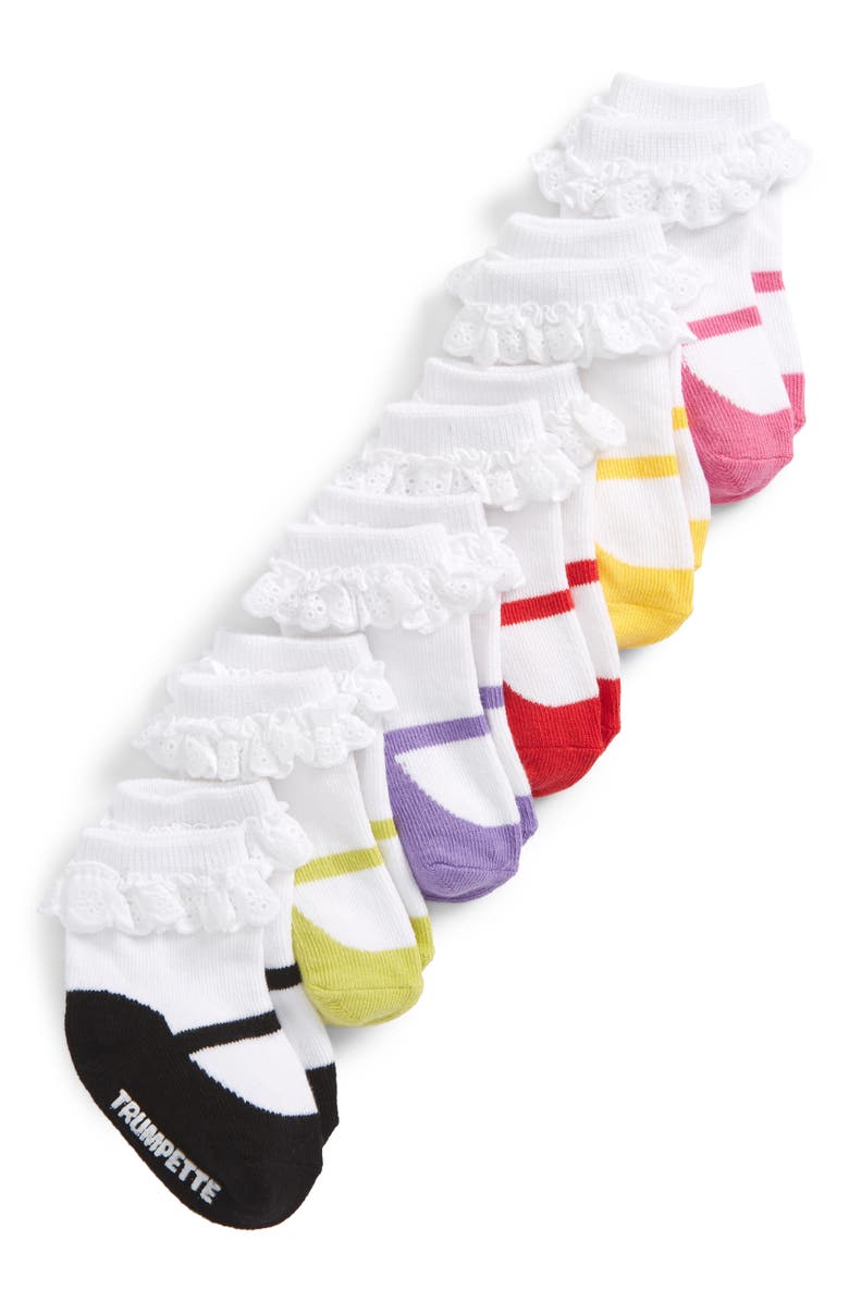 Trumpette 'Jitterbug' Socks, Main, color, 