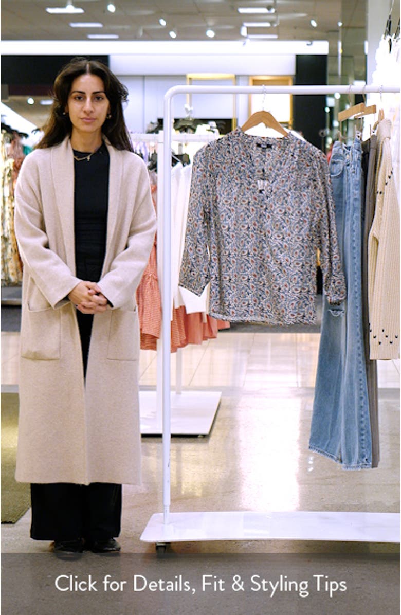 Arlette Pleated Peasant Top, sales video thumbnail