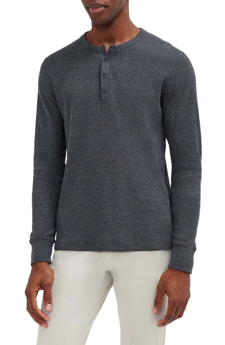Rhone Waffle Knit Henley, Main, color,