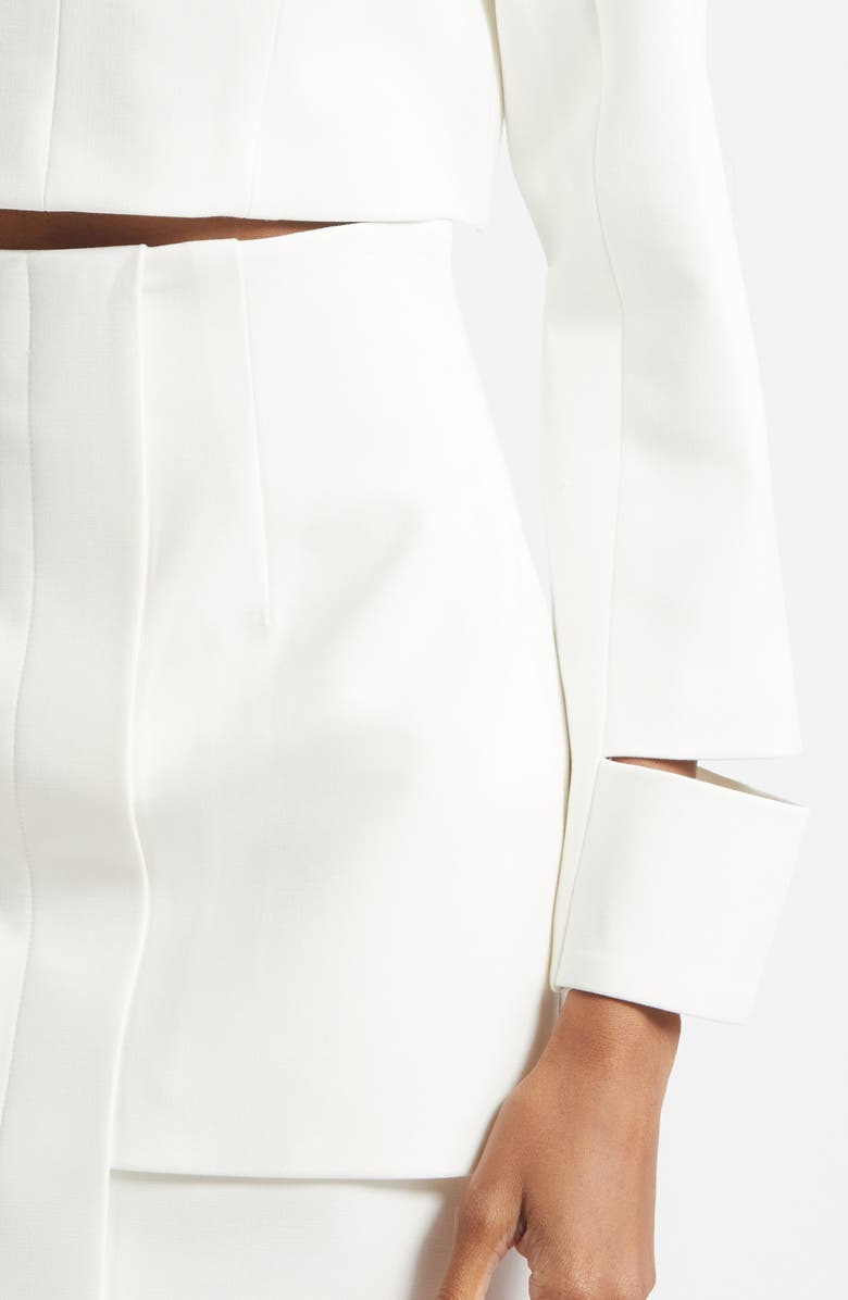 ISRAELLA KOBLA Lusia Crop Top, Alternate, color, White