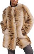 AZALEA WANG Elle Faux Fur Jacket