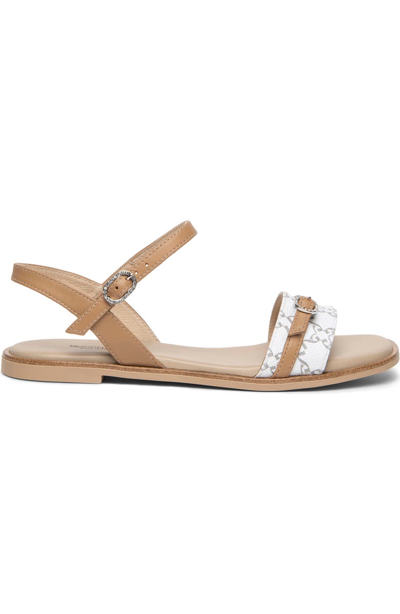 NeroGiardini Logo Ankle Strap Sandal, Alternate, color,