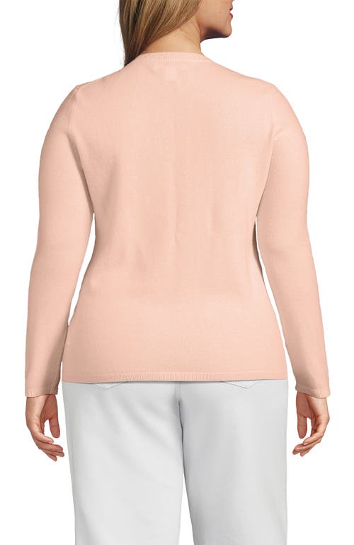 Lands' End Cashmere Sweater In Pink