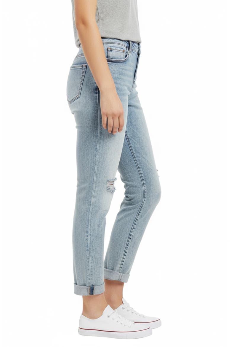 Straight Leg Boyfriend Jeans, Alternate, color, ISOLDE