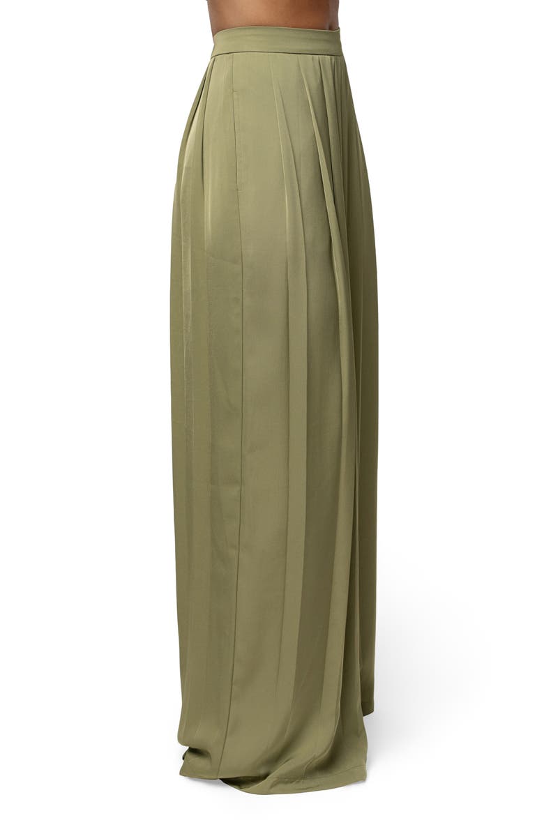 Clara Pleated Wide Leg Trousers