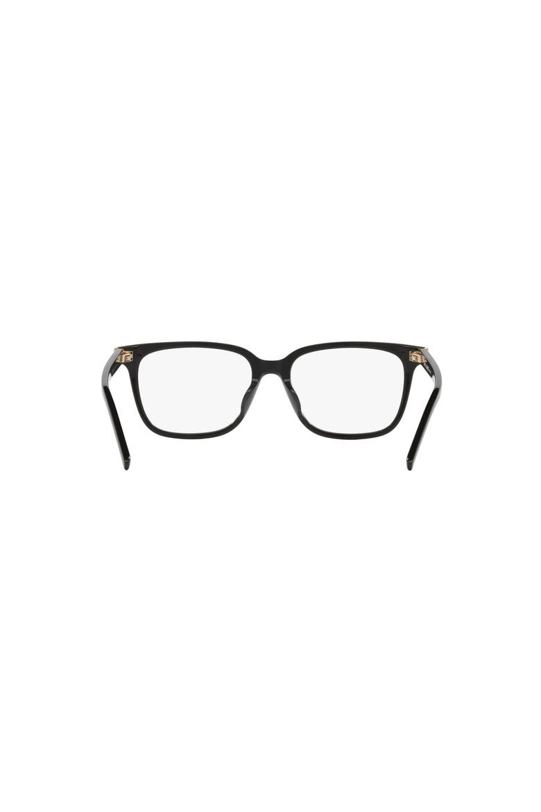 55mm Rectangle optical glasses, Alternate, color, Black