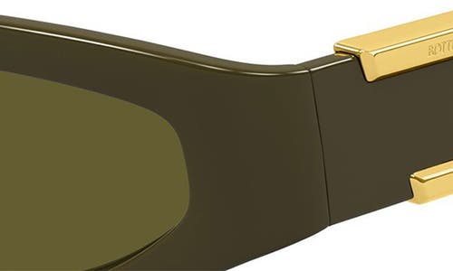 Bottega Veneta 53mm Cat Eye Sunglasses In Green