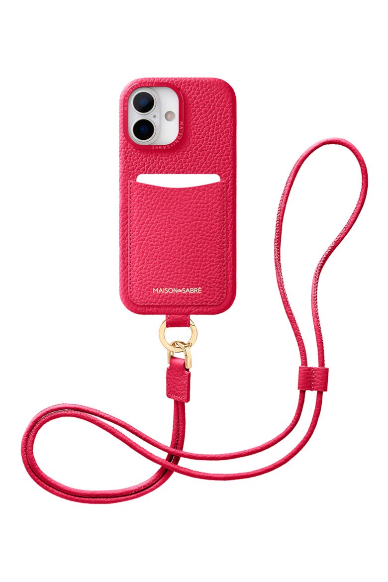 Sling Phone Case iPhone 17, Alternate, color, Shibuya Fuchsia