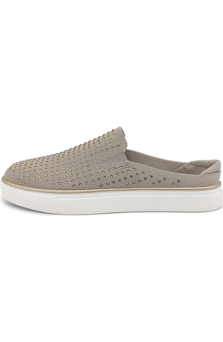 Reaction Kenneth Cole Bonnie Rhinestone Mule Sneaker, Alternate, color, Irish Cream Knit