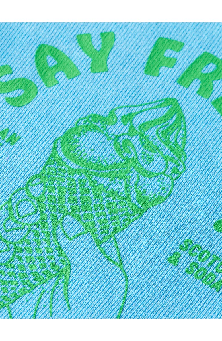 Scotch & Soda Garment Dye Artwork Graphic Hoodie, Alternate, color, 