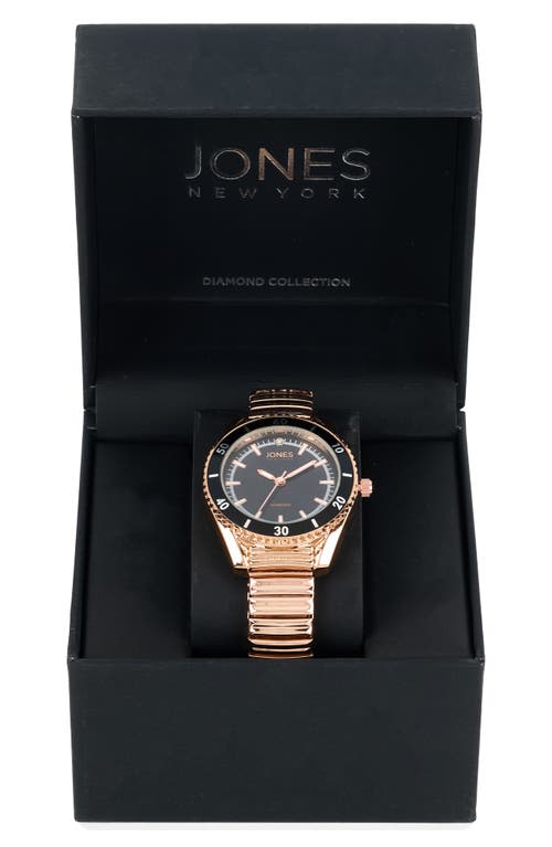 Jones New York Diamond Accent Bracelet Watch, 33mm In Gold
