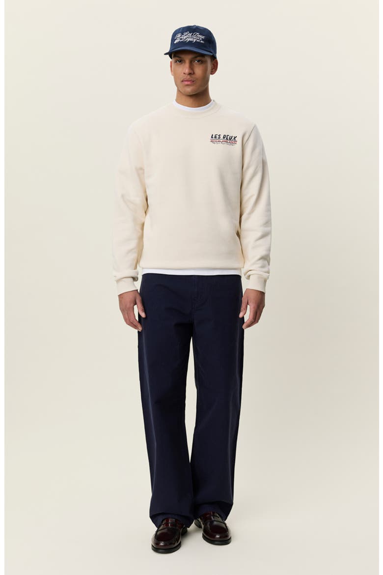 Record Graphic Sweatshirt, Alternate, color, IVORY