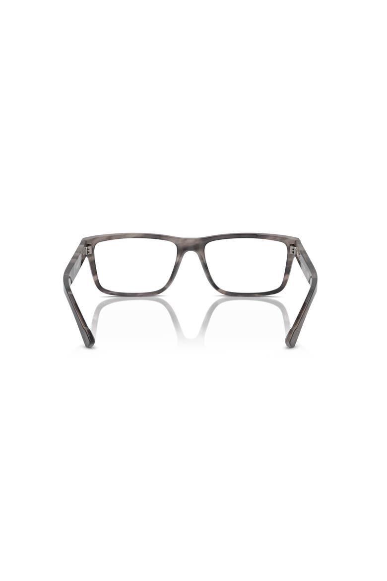 55mm Rectangle optical glasses, Alternate, color, Grey