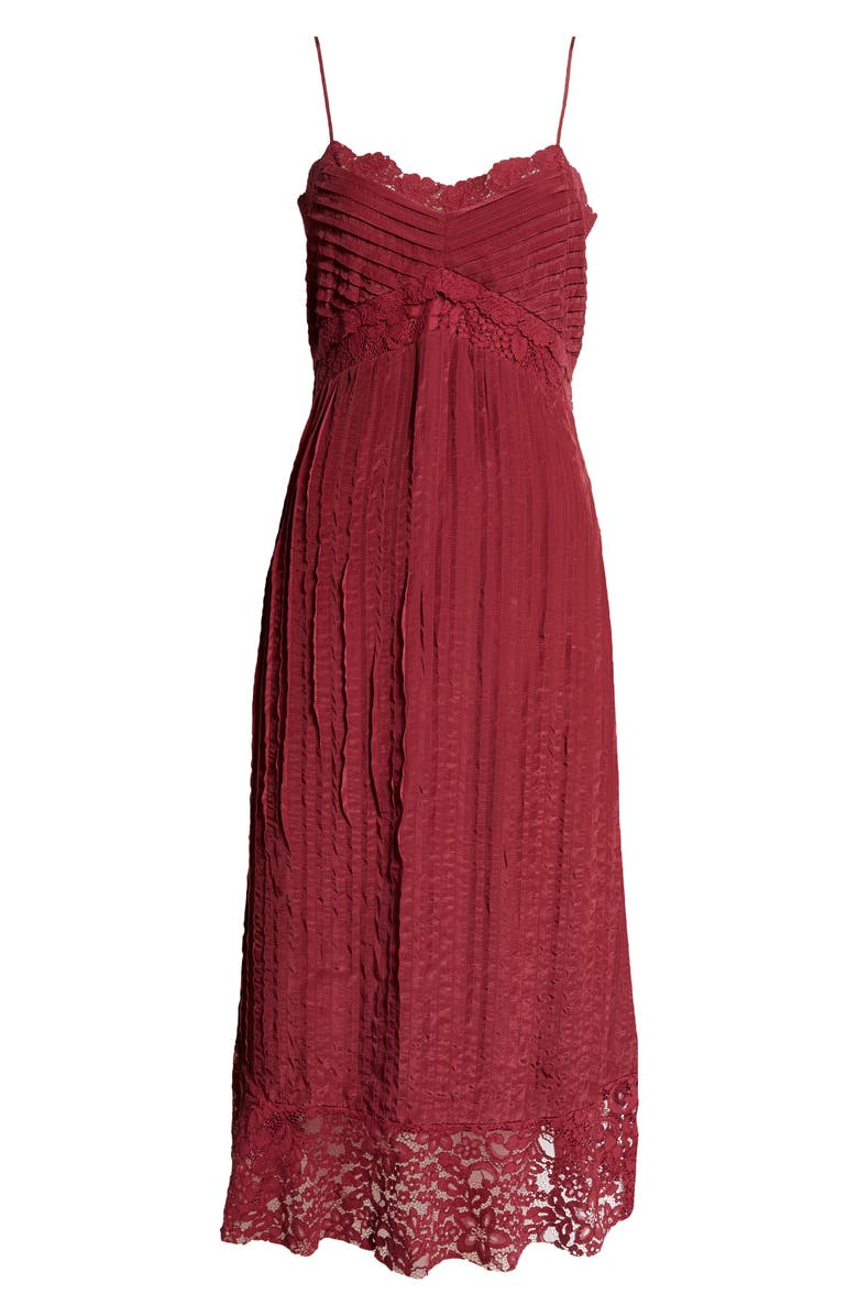 FARM Rio Lace Empire Waist Dress, Alternate, color, 