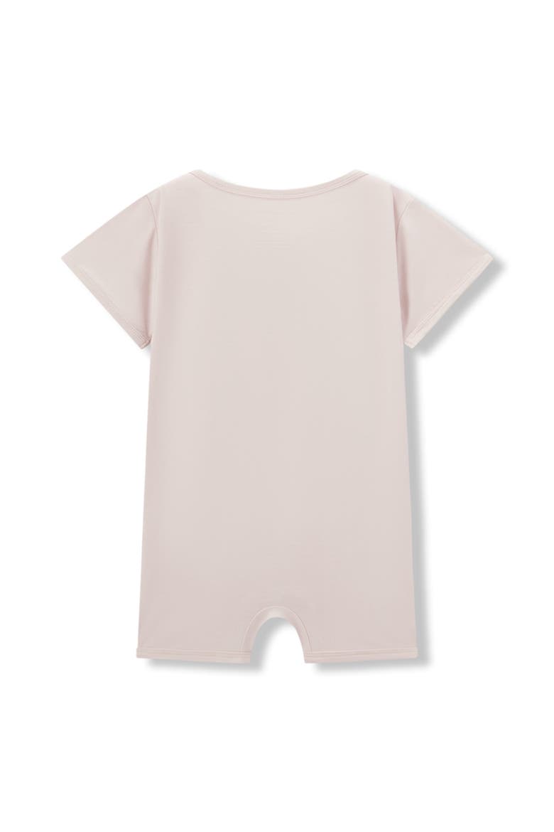Luxe Solid Shortall, Alternate, color, Sepia Rose