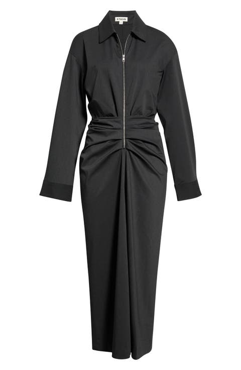 Adler Long Sleeve Shirtdress