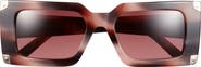 MCM 52mm Rectangular Sunglasses