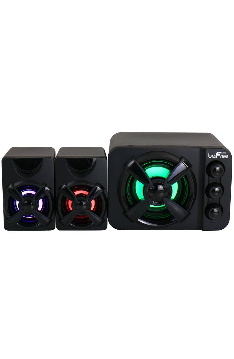 Befree Sound Color LED 2.1 Gaming Speaker System, Main, color, 