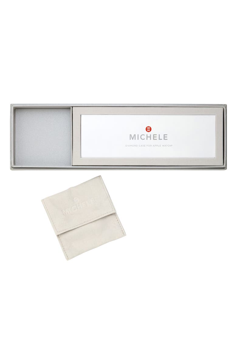 MICHELE 41mm Apple Watch<sup>®</sup> Case Attachment, Alternate, color, Stainless Steel