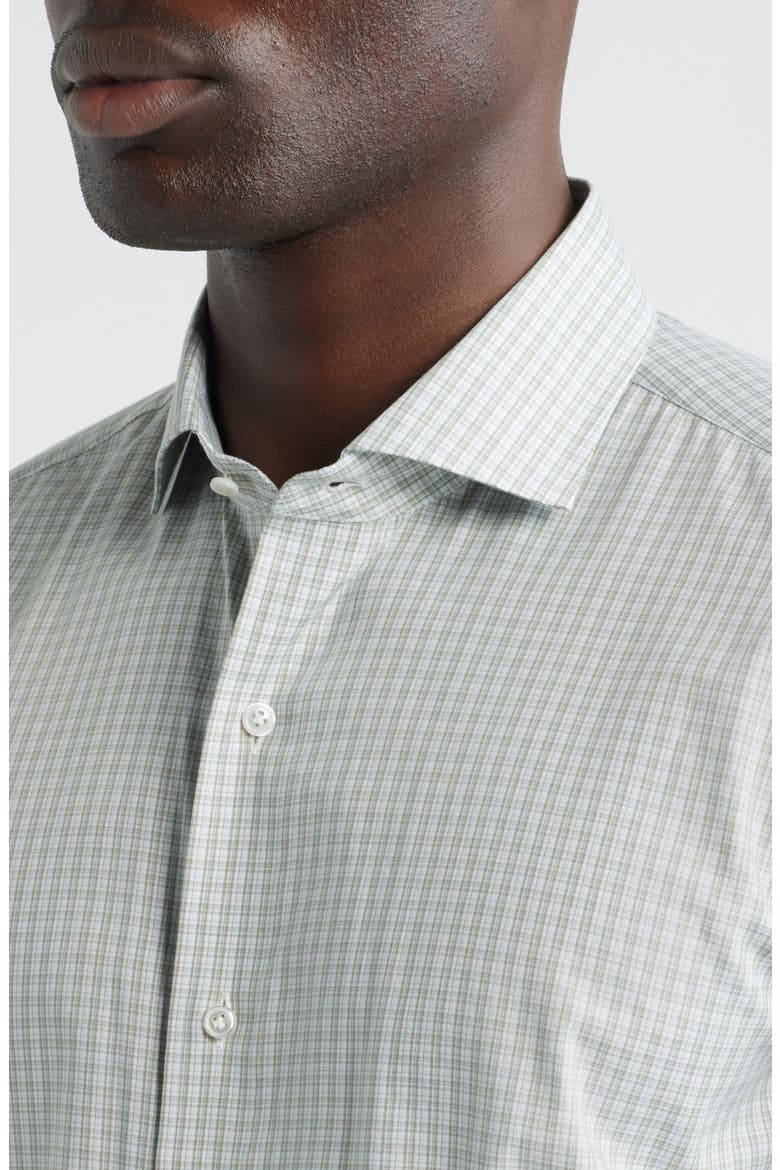 Crown Crafted Dante Button-Up Shirt, Alternate, color, LIGHT WILLOW