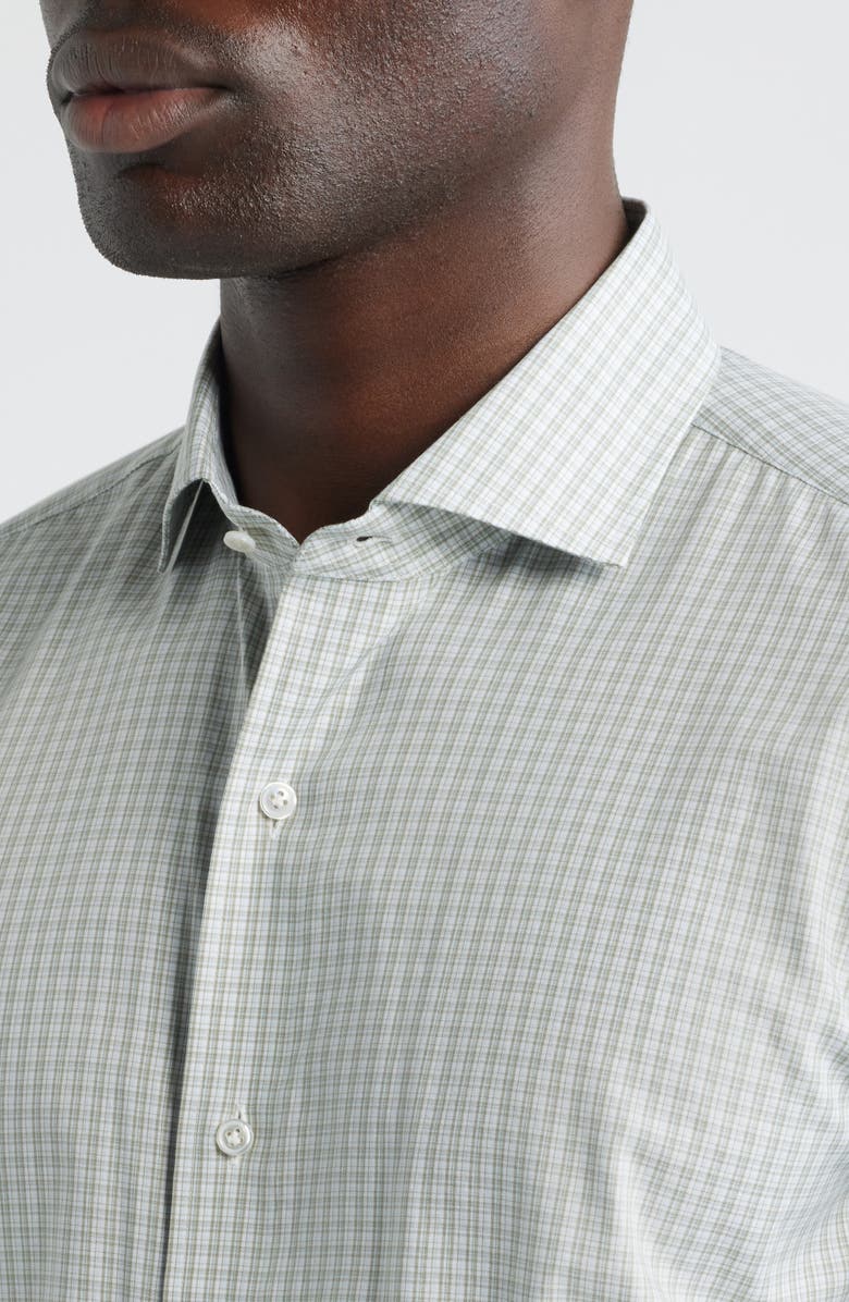 Peter Millar Crown Crafted Dante Button-Up Shirt, Alternate, color, Light Willow