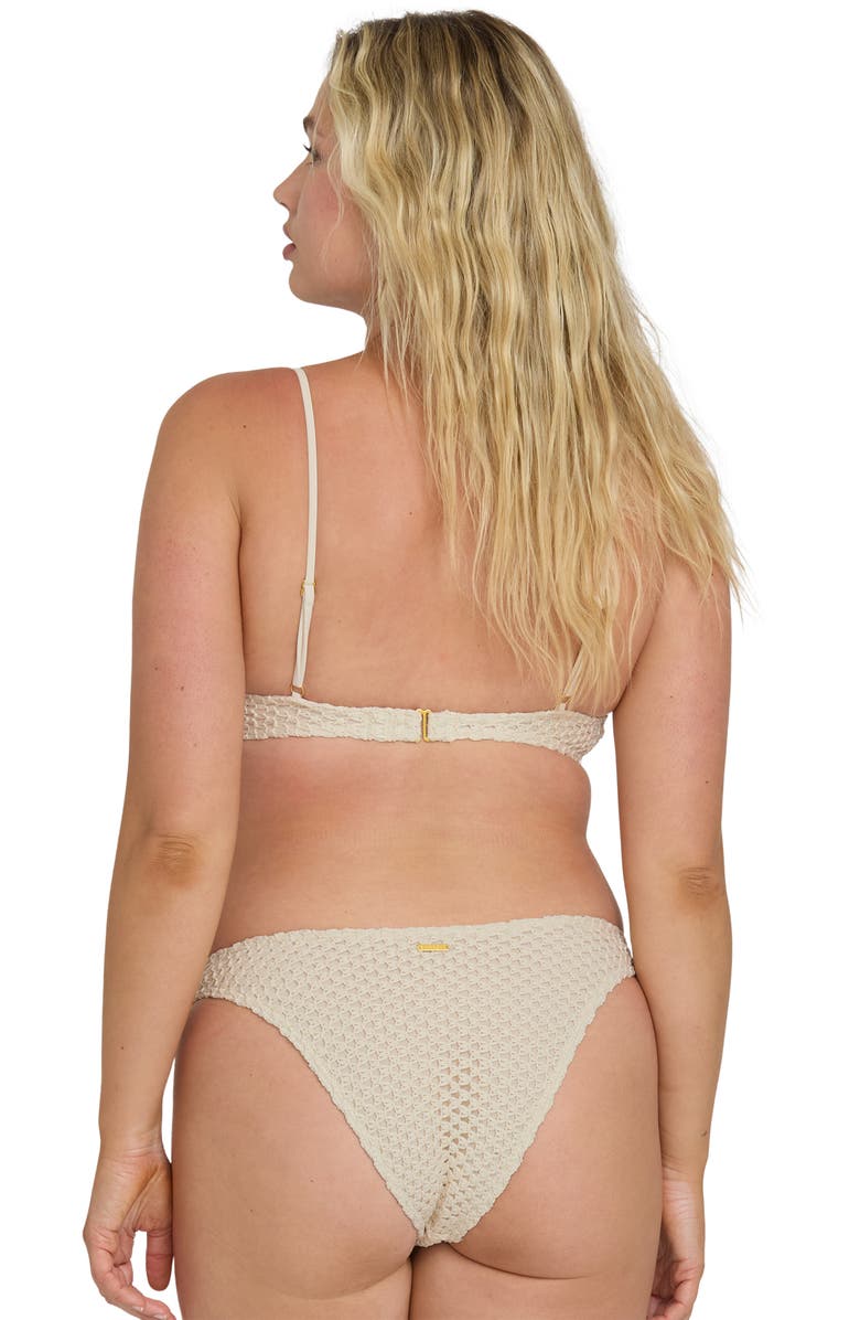 Billabong Twisted Tides Hike Bikini Bottoms, Alternate, color, White Cap