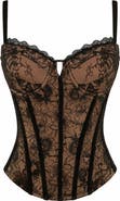 TA3 Mega Sculpting Lace Corset Top
