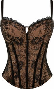 TA3 Mega Sculpting Lace Corset Top
