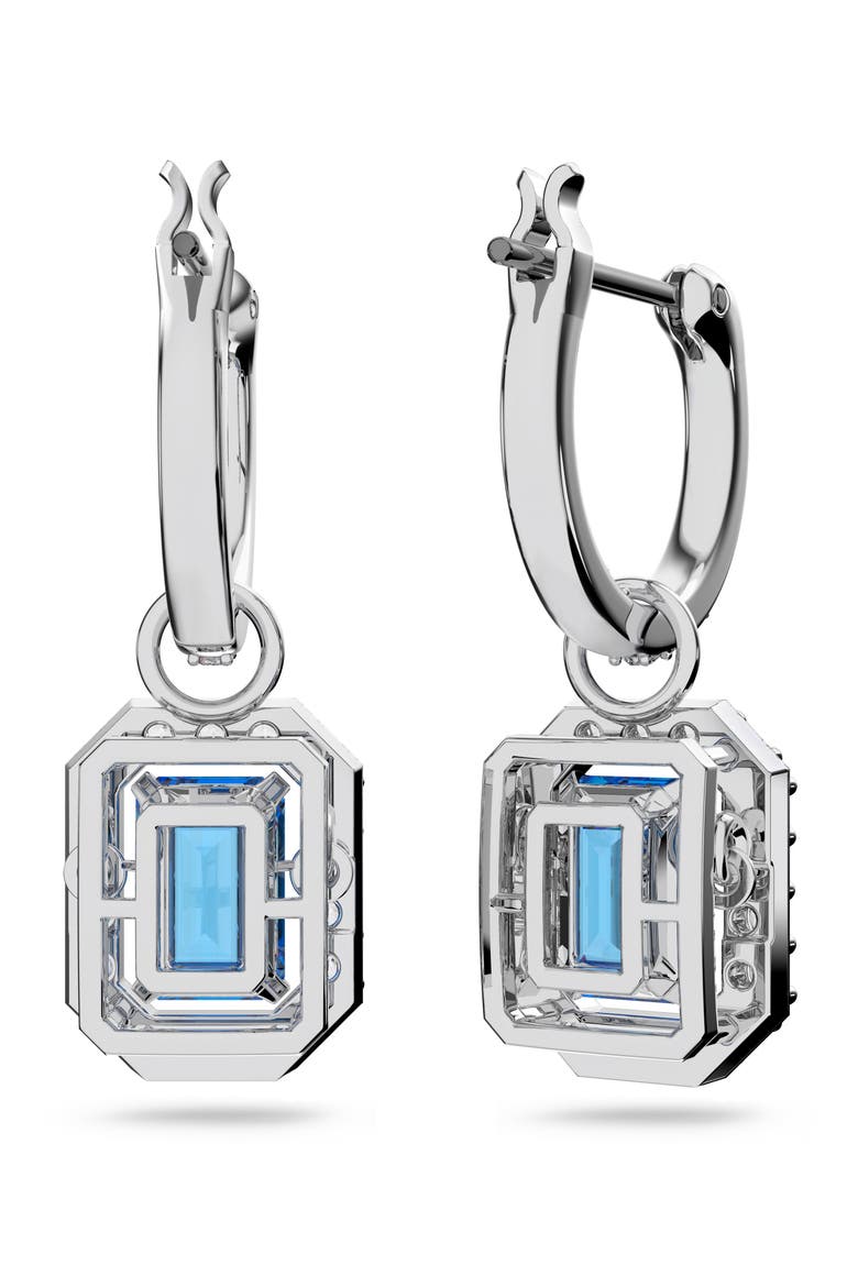 Una Dancing Crystal Drop Earrings, Alternate, color, BLUE