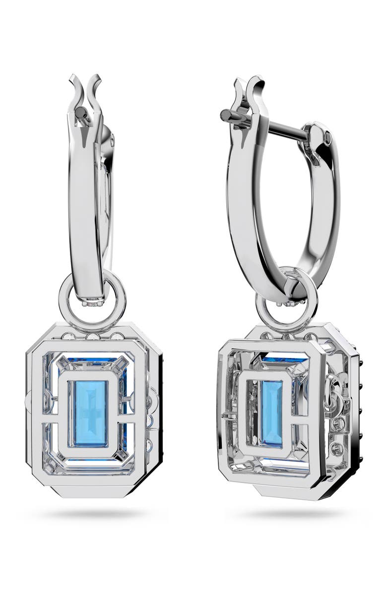Swarovski Una Dancing Crystal Drop Earrings, Alternate, color, Blue