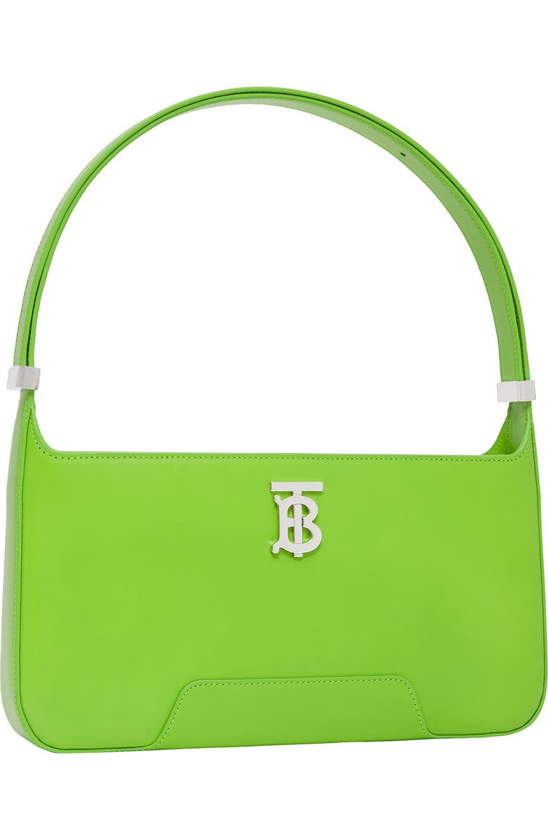 Burberry Medium TB Monogram Leather Shoulder Bag, Alternate, color,