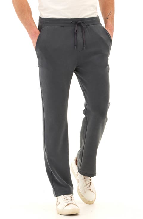 Kevin Peached Drawstring Straight Leg Pants