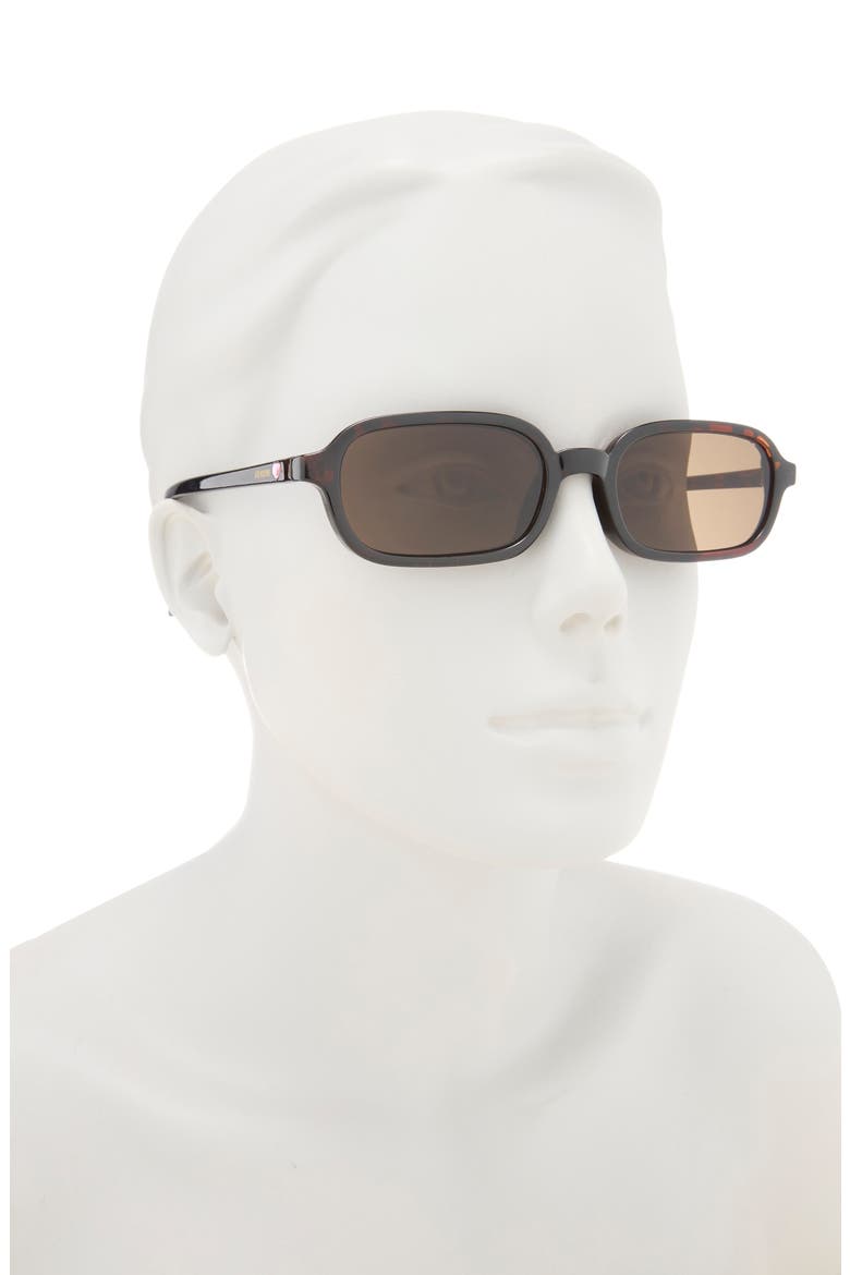 53mm Oval Sunglasses, Alternate, color, STANDARD TORTOISE