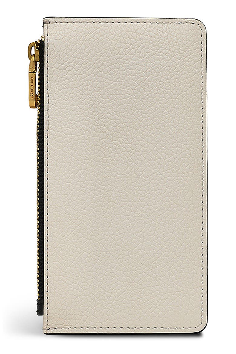 Bishops Lane Leather Zip Wallet, Alternate, color, BLACK