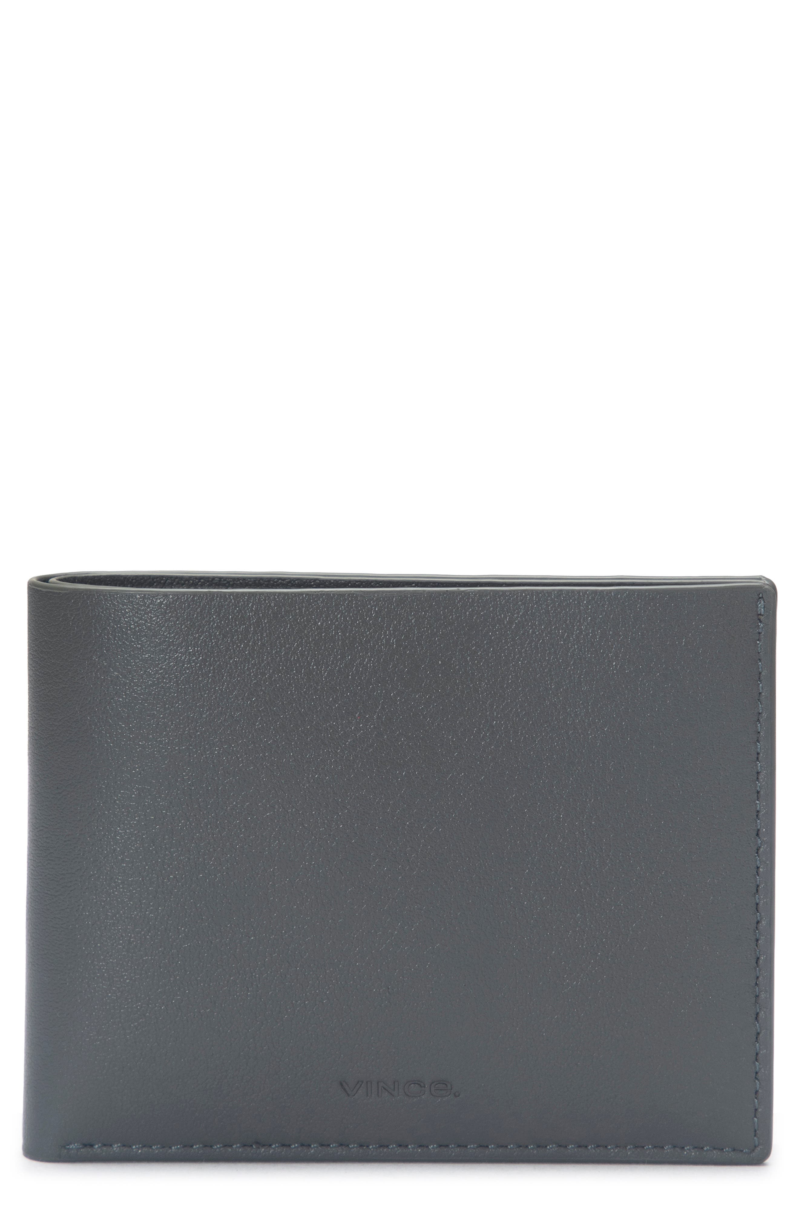 Vince Nappa Leather Bifold Wallet